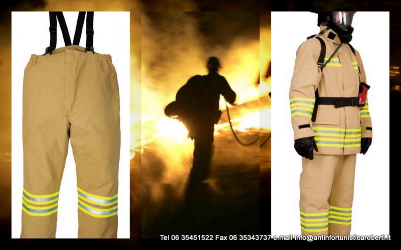 Abbigliamento vigili 2025 del fuoco